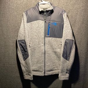 The North Face GORDON ANZA HIGHRISE JACKET GREY MENS Sz. Medium C735A8Q